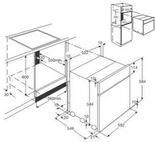 Духовой шкаф AEG B98205M фото 3 в Новосибирске