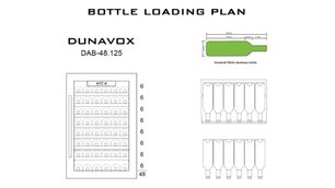 Винный шкаф Dunavox DAB-48.125SS фото 4 в Новосибирске