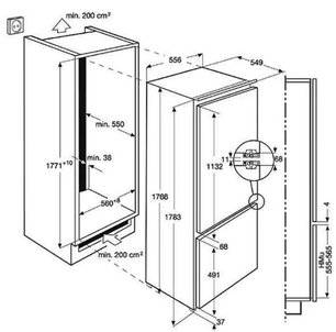 Холодильник AEG SCZ71800F0 фото 4 в Новосибирске