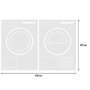 Asko Logic 1 (стиральная машина W4086C.W/3 + сушильная машина T408HD.W) фото 2 в Новосибирске