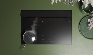 Варочная панель с вытяжкой Фалмек BRERA 75 VETRO NERO фото 3 в Новосибирске Варочная панель с вытяжкой Falmec BRERA 75 VETRO NERO фото 3 в Новосибирске