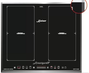 Независимая индукционная варочная панель Кайзер KCT 65 FI Avantgarde фото в Новосибирске Независимая индукционная варочная панель Kaiser KCT 65 FI Avantgarde фото в Новосибирске