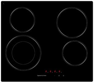 Встраиваемая электрическая варочная панель Зигмунд Штайн CNS 026.60 BX фото в Новосибирске Встраиваемая электрическая варочная панель Zigmund Shtain CNS 026.60 BX фото в Новосибирске