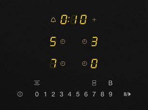 Индукционная панель конфорок с сенсорным управлением Миле KM7414 FX фото 2 в Новосибирске Индукционная панель конфорок с сенсорным управлением Miele KM7414 FX фото 2 в Новосибирске