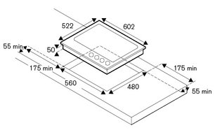 Варочная панель Бертаззони P604LMODX фото 4 в Новосибирске Варочная панель Bertazzoni P604LMODX фото 4 в Новосибирске
