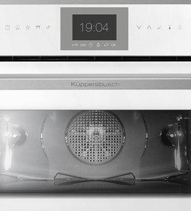 Компактный духовой шкаф с паром Kuppersbusch CBD 6550.0 W1 Stainless steel фото 3 в Новосибирске