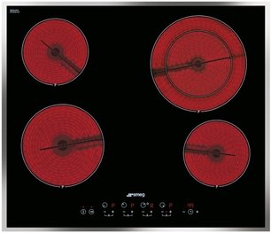 Варочная панель Смег SE2641CX2 фото в Новосибирске Варочная панель Smeg SE2641CX2 фото в Новосибирске