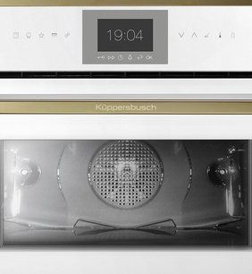 Компактный духовой шкаф с паром Kuppersbusch CBD 6550.0 W4 Gold фото 3 в Новосибирске