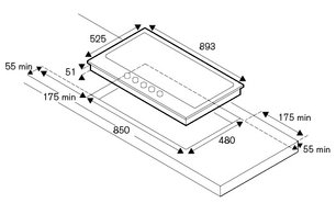 Варочная панель Bertazzoni P905CMODGNE фото 4 в Новосибирске