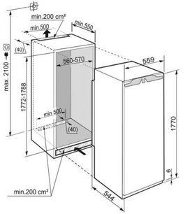 Встраиваемый холодильник Либхер IKB 3514 Comfort BioFresh фото 4 в Новосибирске Встраиваемый холодильник Liebherr IKB 3514 Comfort BioFresh фото 4 в Новосибирске