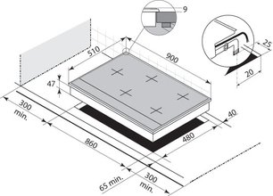 Независимая варочная панель De Dietrich DTG 795 X фото 2 в Новосибирске