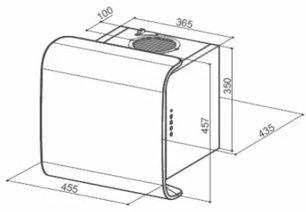 Вытяжка Faber CARRE' PINK F42 фото 3 в Новосибирске
