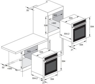 Духовой шкаф Kaiser EH 6341 фото 4 в Новосибирске