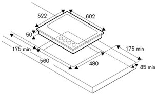 Варочная панель Bertazzoni P604LHERAC фото 4 в Новосибирске