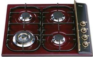 Варочная панель Илве H360CNV Burgundy фото в Новосибирске Варочная панель Ilve H360CNV Burgundy фото в Новосибирске