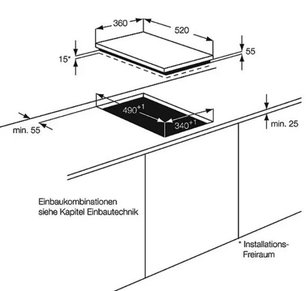 Варочная панель АЕГ HC452600EB фото 4 в Новосибирске Варочная панель AEG HC452600EB фото 4 в Новосибирске