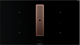 Индукционная варочная поверхность с вытяжкой Kuppersbusch KMI 9850.1 SR-E Copper фото в Новосибирске