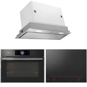 Asko (варочная панель HID654GC + духовой шкаф OCM8478G + вытяжка CC4527S) фото в Новосибирске