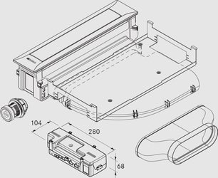 Встраиваемая в столешницу вытяжка BORA PKA3AB фото 4 в Новосибирске