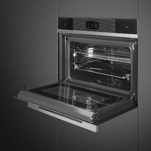 Компактный духовой шкаф с пароваркой Смег SF4104WVCPN фото 4 в Новосибирске Компактный духовой шкаф с пароваркой Smeg SF4104WVCPN фото 4 в Новосибирске