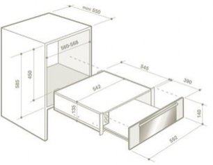 Подогреватель De Dietrich DWD 1114 X фото 2 в Новосибирске
