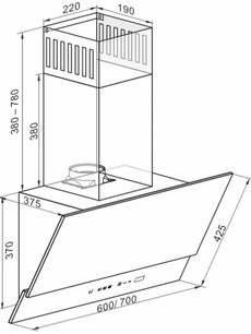 Вытяжка  Kaiser AT 6410 F Glass Eco фото 4 в Новосибирске