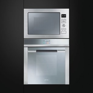 Микроволновая печь Смег FMI025X фото 2 в Новосибирске Микроволновая печь Smeg FMI025X фото 2 в Новосибирске
