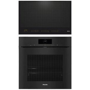 Miele (варочная панель KM7678 FL + духовой шкаф H 7860 BPX OBSW) фото в Новосибирске