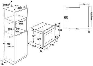 Духовой шкаф с паром Kuppersbusch BD 6340.0 S2 Black Chrome фото 4 в Новосибирске