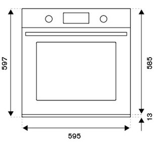 Духовой шкаф Bertazzoni F6011MODVPTN фото 2 в Новосибирске