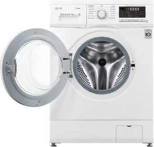 Стирально-сушильная машина LG F1296CDS0X фото 4 в Новосибирске