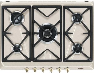 Варочная панель Смег SRV876AVOGH фото в Новосибирске Варочная панель Smeg SRV876AVOGH фото в Новосибирске