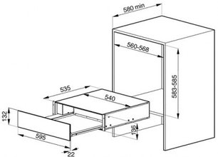 Подогреватель Smeg CT15NE-2 фото 3 в Новосибирске
