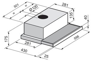 Вытяжка Korting KHP 6211 X фото 3 в Новосибирске