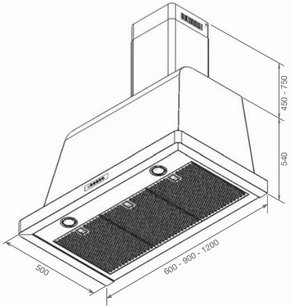 Вытяжка Lofra DOLCEVITA 90 BR фото 3 в Новосибирске