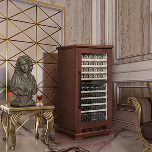 Винный шкаф Meyvel MV99PRO-KBT2 (Итальянский орех) фото 2 в Новосибирске