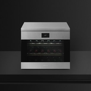 Холодильный шкаф для вина Smeg CVF318XS фото 2 в Новосибирске