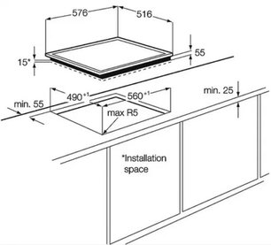 Варочная панель АЕГ HK654200XB фото 2 в Новосибирске Варочная панель AEG HK654200XB фото 2 в Новосибирске
