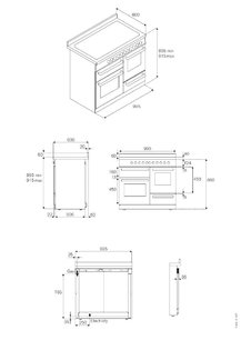 Варочный центр Bertazzoni MAS100 6 MFE T VI T фото 4 в Новосибирске