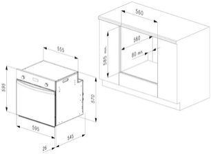 Духовой шкаф Korting OKB 582 CSX PRO фото 4 в Новосибирске