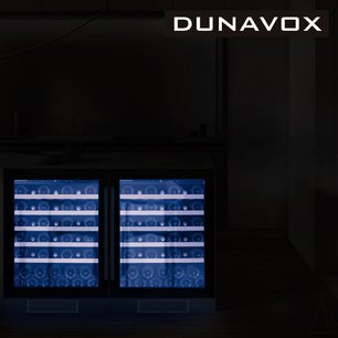 Винный шкаф Dunavox DAUF-46.138B фото 4 в Новосибирске