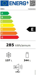 Холодильник Смег FA3905RX5 фото 4 в Новосибирске Холодильник Smeg FA3905RX5 фото 4 в Новосибирске