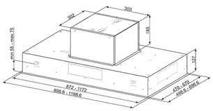 Вытяжка Smeg KSEG90XE фото 3 в Новосибирске