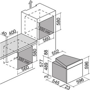 Духовой шкаф Barazza 1FCYMI фото 4 в Новосибирске