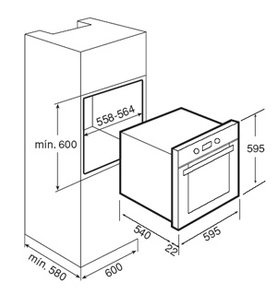 Духовой шкаф Teka HE 720 BLACK фото 2 в Новосибирске