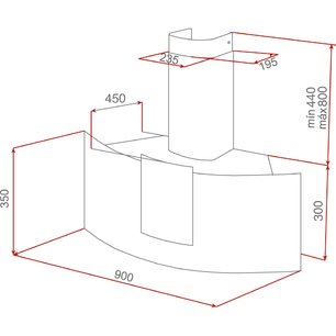Вытяжка Teka DU 90 фото 2 в Новосибирске