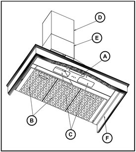 Вытяжка Teka Nubero 60 HP WHITE CREAM фото 3 в Новосибирске