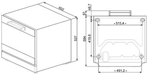 Конвекционная печь Smeg ALFA43X фото 4 в Новосибирске