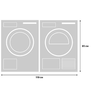 Asko Logic 4 (стиральная машина W4086C.T/3 + сушильная машина T408HD.T.P) фото 2 в Новосибирске