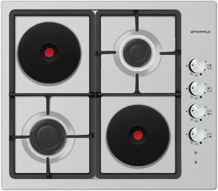 Комбинированная варочная панель MAUNFELD EEHS.64.5ES\KG фото в Новосибирске Комбинированная варочная панель MAUNFELD EEHS.64.5ES\KG фото в Новосибирске